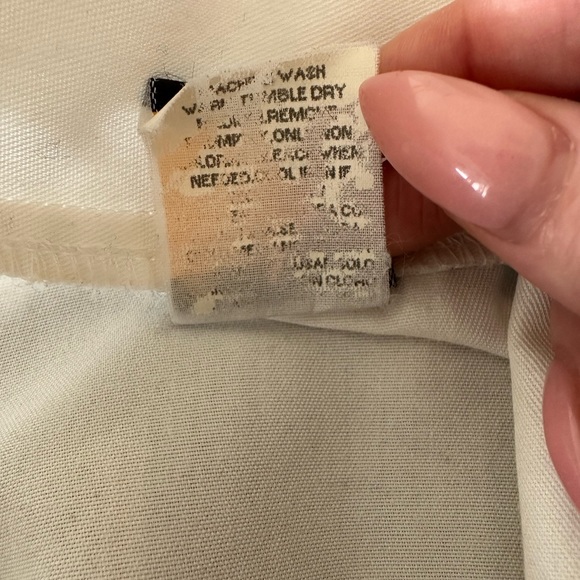 Vintage Off White Midi Dress - Picture 11 of 13